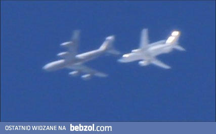 Tankowanie Boeinga E-7A w powietrzu 