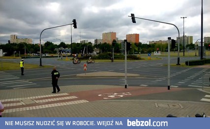 Żużel na rondzie takie rzeczy tylko w Polsce