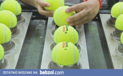 Jak się robi piłki do tenisa