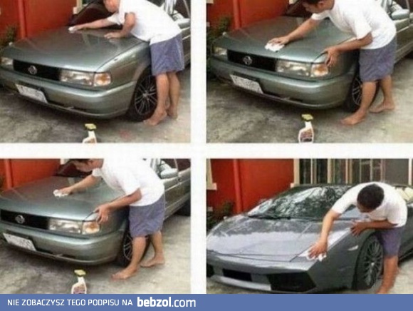 Gdy umyjesz auto