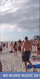 Szeryf vs. 2 pijanych na plaży