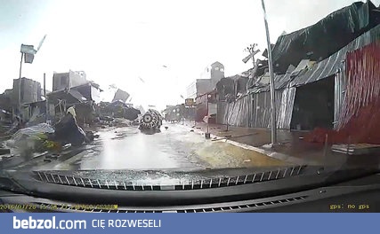 Matka natura postanawia trochę ogarnąć bałagan 