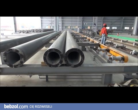 Produkcja rur żelbetonowych do wzmacniania gruntu pod budowę