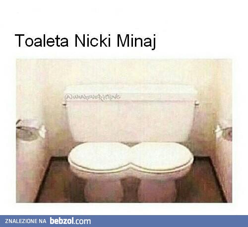 Toaleta Nicki Minaj