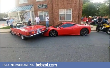 Bardzo kosztowna próba zaparkowania 