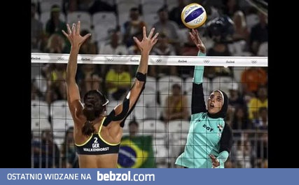 Egipcjanki - Niemki, plażowa siatkówka kobiet.