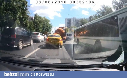 Eksplozja szambiarki w Rosji