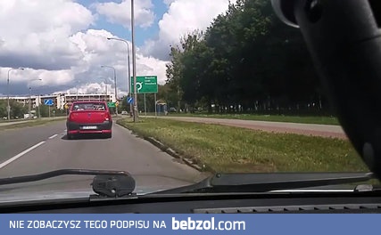 Bezmózg za kierownicą w Opolu