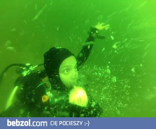 Atak paniki na głębokości 15 metrów