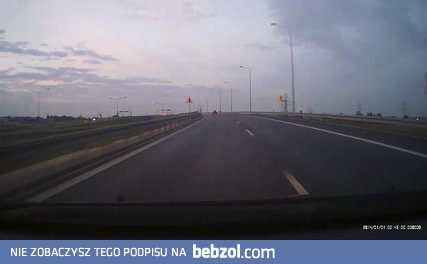 Niedzielny kierowca i jazda pod prąd 