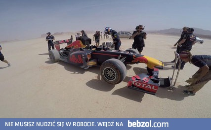 A to się dzieje gdy wyrzucicie kamerkę z jadącego samochodu F1