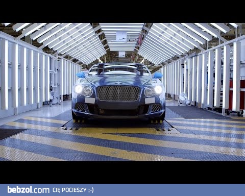Produkcja samochodu Bentley Continental GT