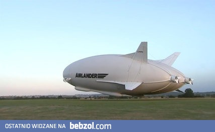 Pierwszy lot sterowca hybrydowego Airlander 10