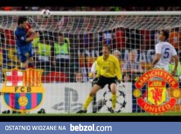 Legendary match Barcelona - Manchester United 2009