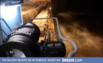 Nieplanowany rozładunek na morzu 