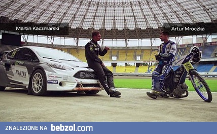 Fiesta ST RX Supercar vs motocykl żużlowy!