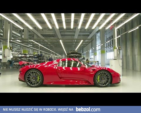 Supersamochody: Porsche 918 Spyder