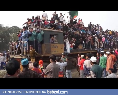 Pociąg w Bangladesz