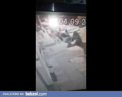 Efektowne zatrzymanie złodzieja