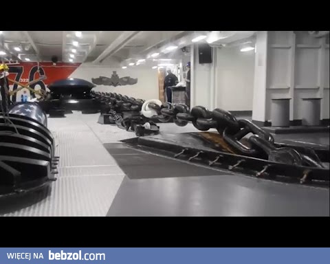 Opuszczanie i podnoszenie kotwicy