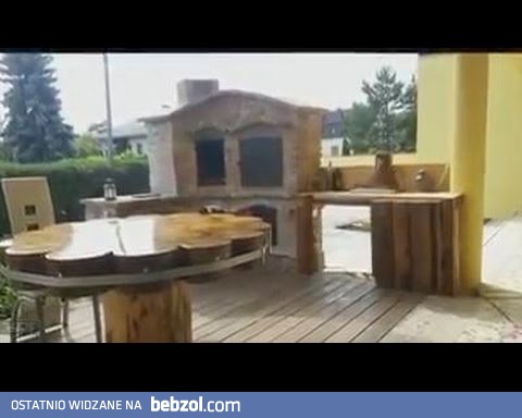 Ten facet postanowił samemu zbudować grill