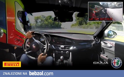 7 minut 32 sekundy - Giulia z automatem znów najszybszym sedanem 