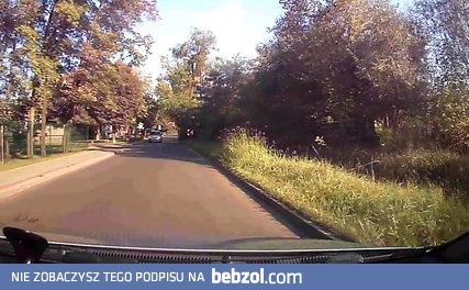 Rowerzysta akrobata w Zabrzu