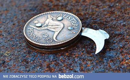 Nóż ukryty w monecie 