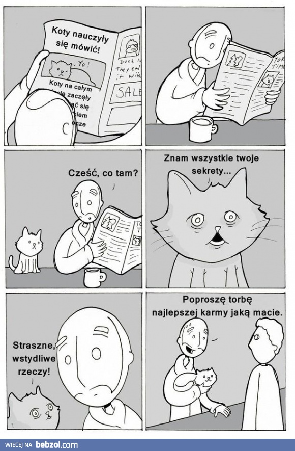 Gdyby koty nauczyły się mówić