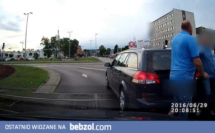 Bójka kierowców kolobrzeska gdańsk