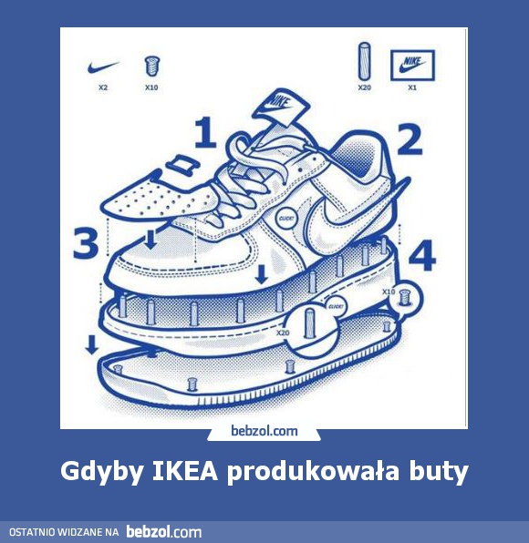Gdyby IKEA produkowała buty 