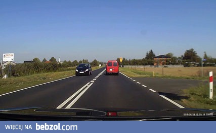 Wyprzedzanie - częste na polskich drogach