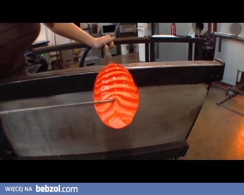 Praca Dmuchacz szkła