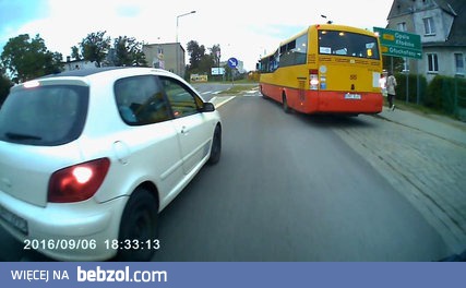 Tamowanie ruchu oraz pokazywanie obraźliwych gestów 