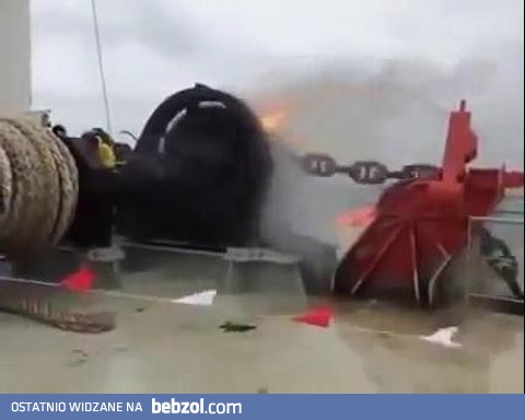 Filmik o utracie kotwicy