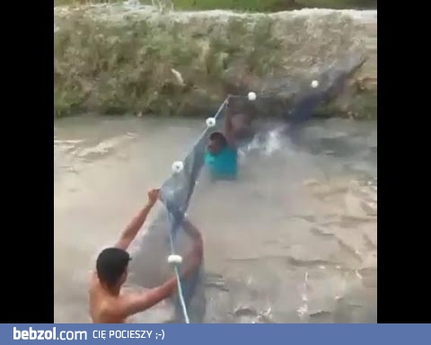 Łapanie ryb w Brazylii