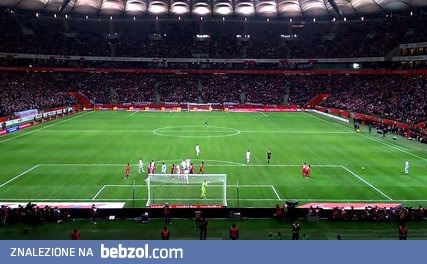 Polska Armenia Lewandowski 2 1 !!! Bramka z trybun