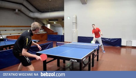 Parę ciekawych zagrań fanatyków ping-ponga