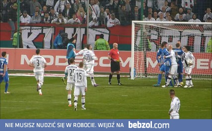 Awantura na boisku: Buric vs Malarz, Legia - Lech 22.10.2016