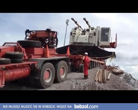 Nieudany przewóz ładunków wielkogabarytowych