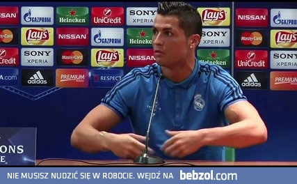 Wkurwiony Ronaldo po meczu Legia