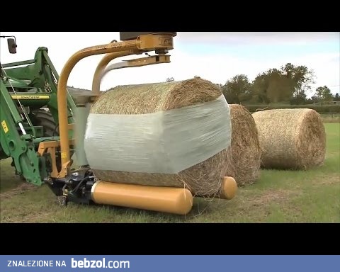 Maszyny do zbierania i owijanie siana