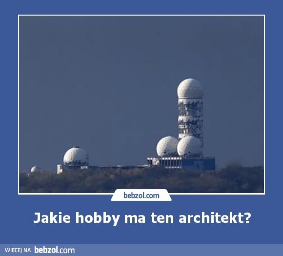 Jakie hobby ma ten architekt?