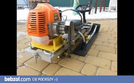 Domowej roboty mini-skutery sniezne dla dzieci 