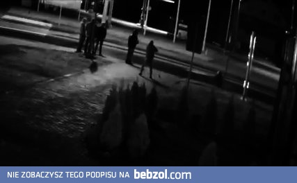 Sebixy dewastują znak