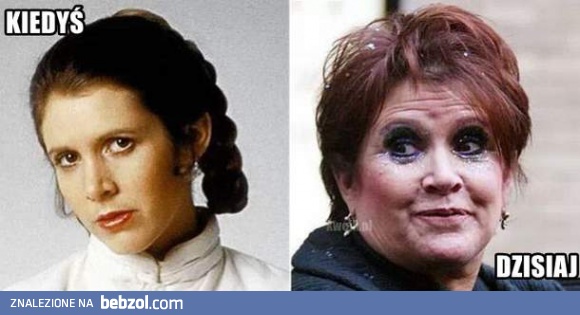 Księżniczka Leia się zmieniła