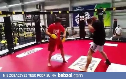 Pudzian trening boksu mma 