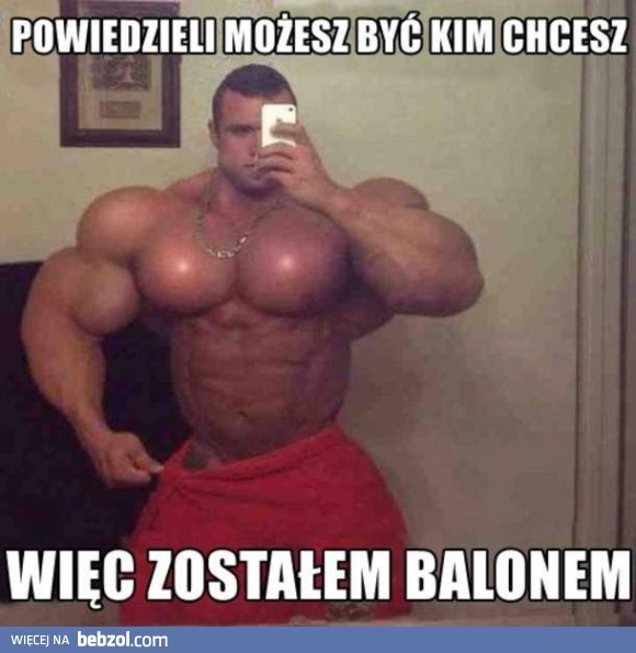 Został balonem 