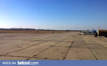 Szalony pilot ukraińskiego Su-27