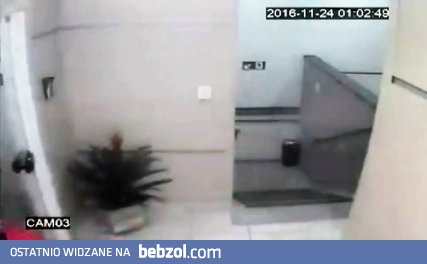 Policjant po służbie opróżnia z bliska magazynek 